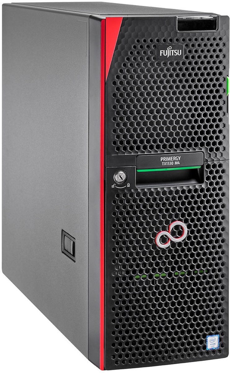 Fujitsu PRIMERGY TX1330 M4 server 3,3 GHz Intel® Xeon® E-2136 Toren 450 W