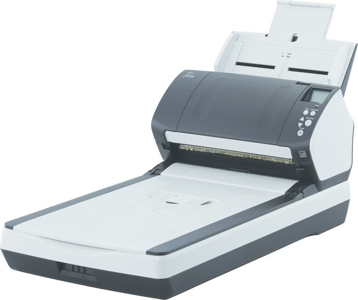 Fujitsu fi-7260 Flatbed & ADF scanner 600 x 600DPI A4 Zwart, Wit