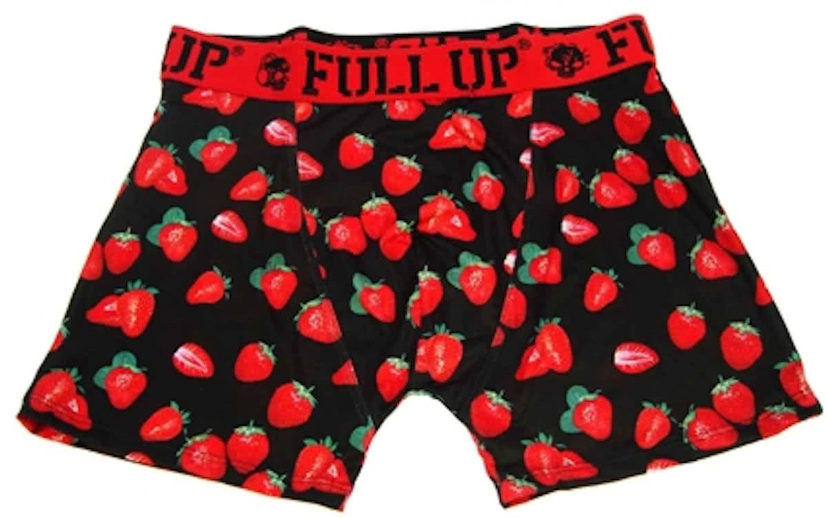 Boxershort Full-up underwear aardbeien XS-S-M-L-XL