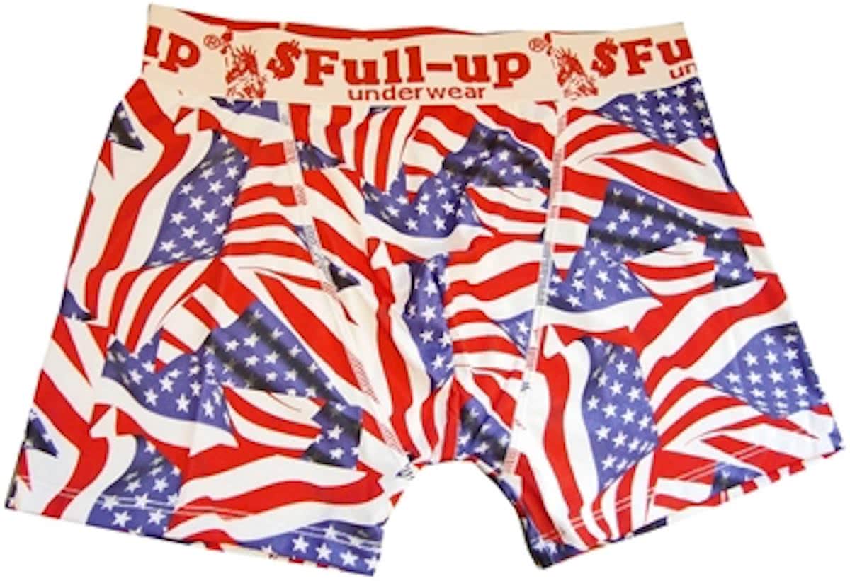 Boxershort Full-up underwear stars & stripes XS-S-M-L-XL