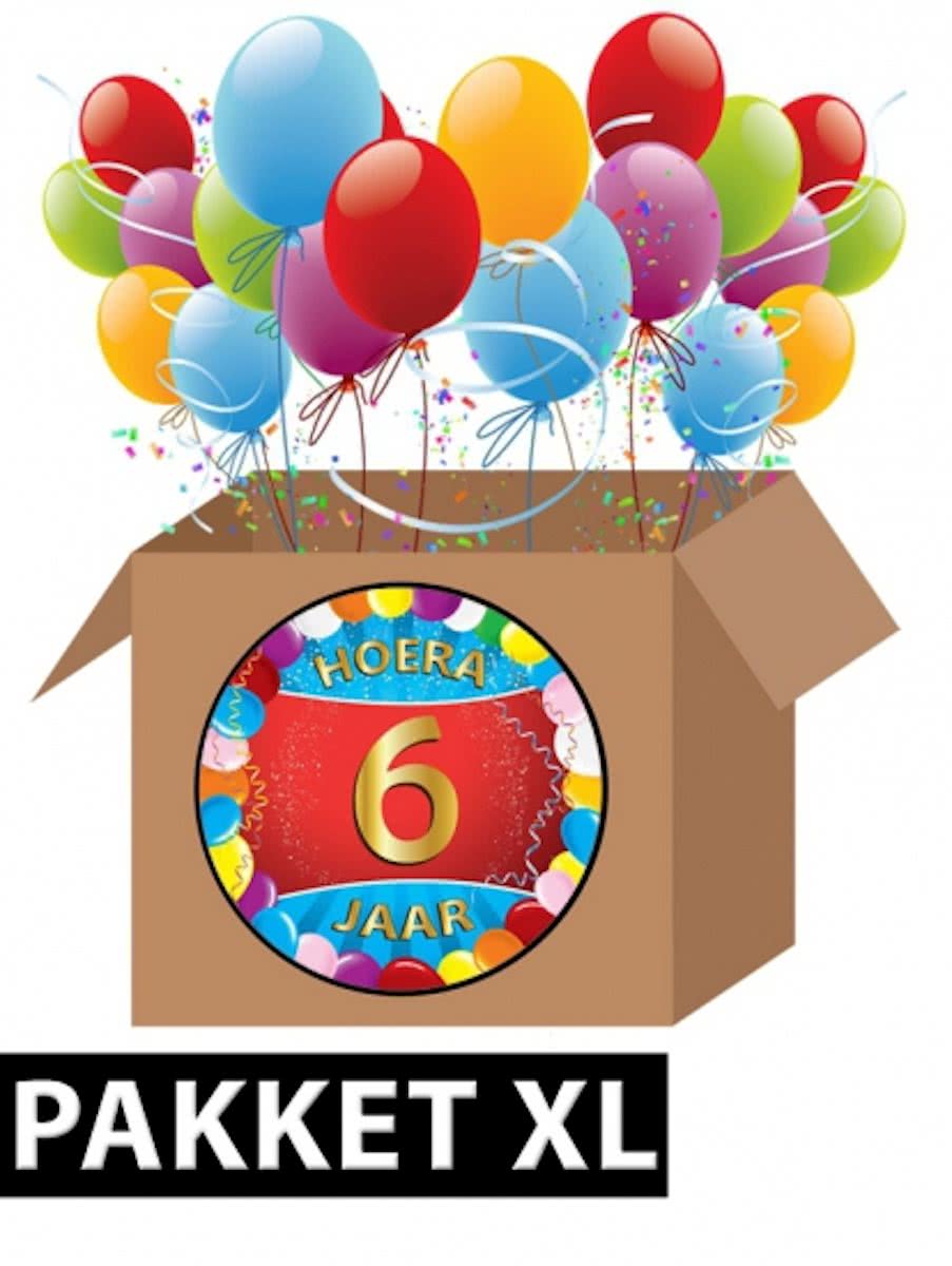 6 jaar versiering voordeel pakket XL