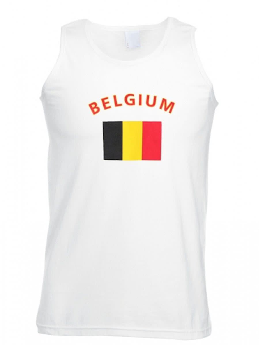 België Tanktop - Mannen - Maat L