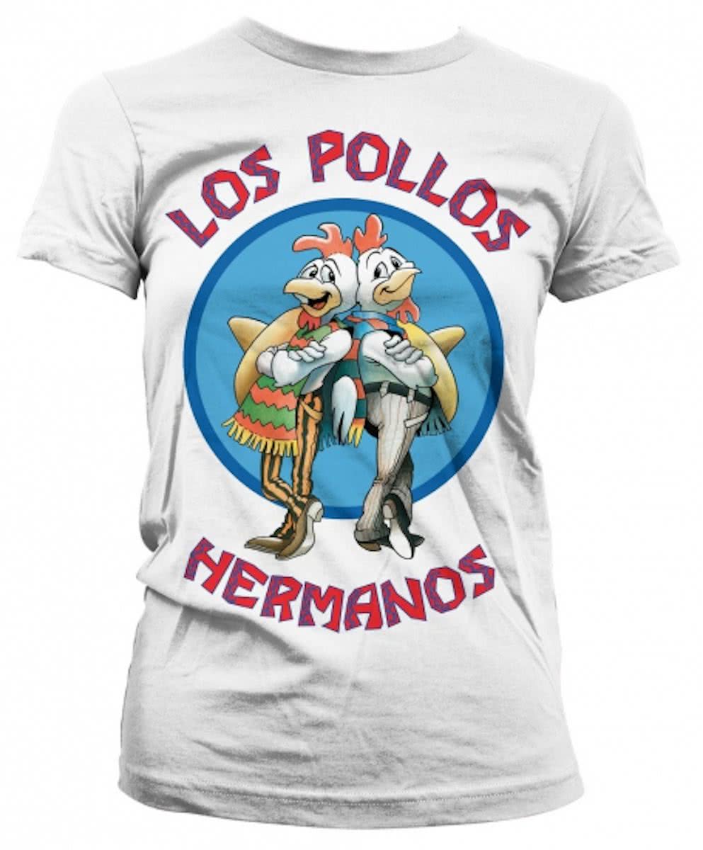 Breaking Bad Los Pollos dames shirt wit 2xl