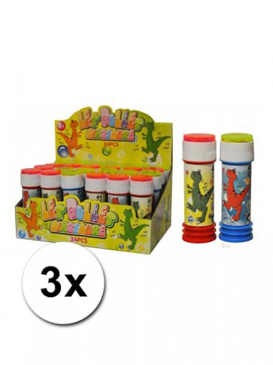 Dinosaurus bellenblaas 3 stuks