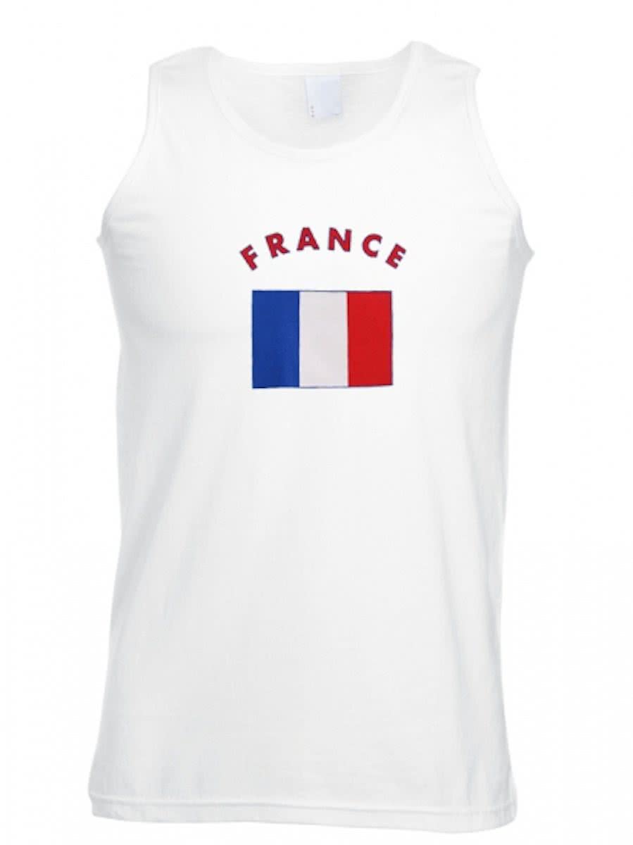 Frankrijk tanktop heren M