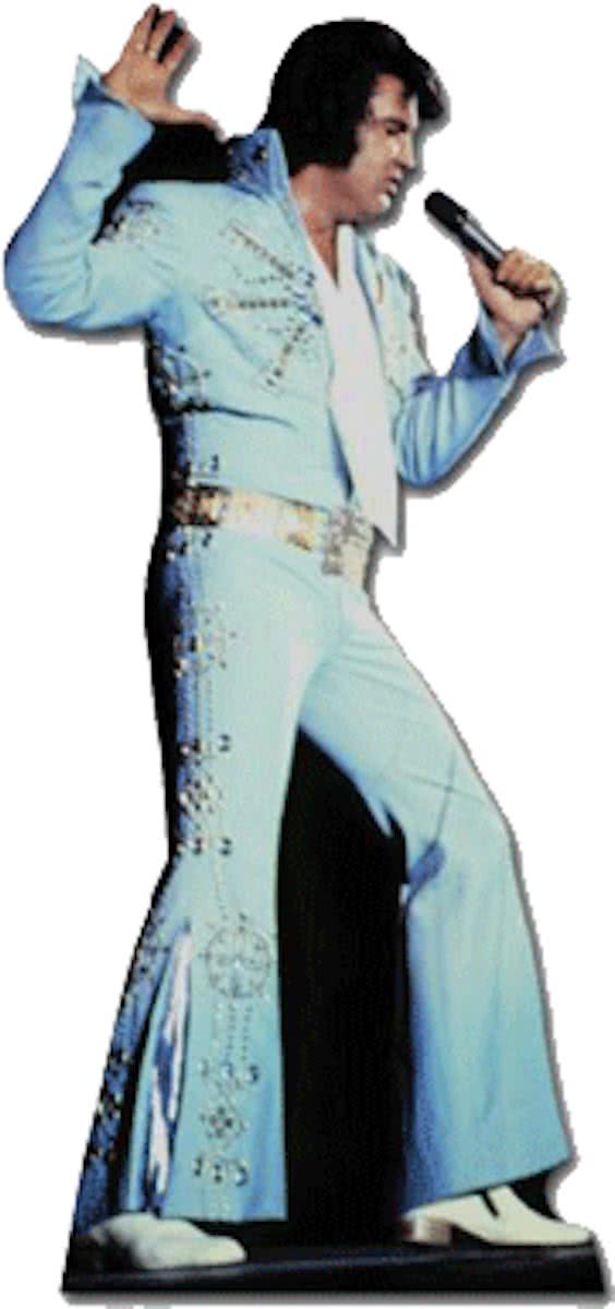 Groot decoratie bord Elvis jumpsuit