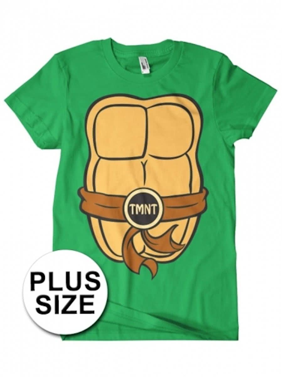 Grote maat Ninja Turtles verkleed t-shirt voor heren 2xl (56)