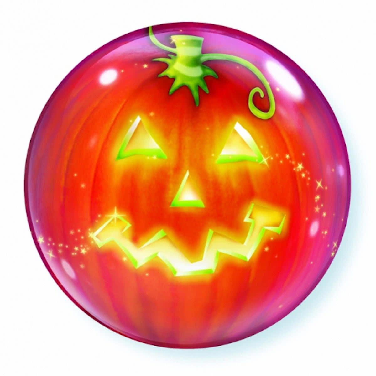 Halloween Folie ballon pompoen 56 cm