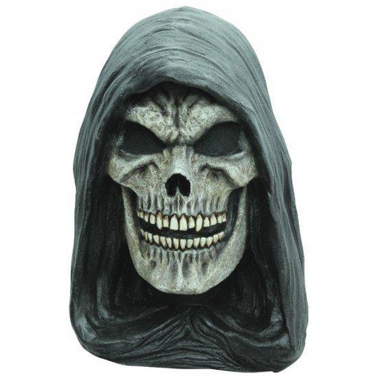 Halloween Luxe Magere Hein masker met capuchon