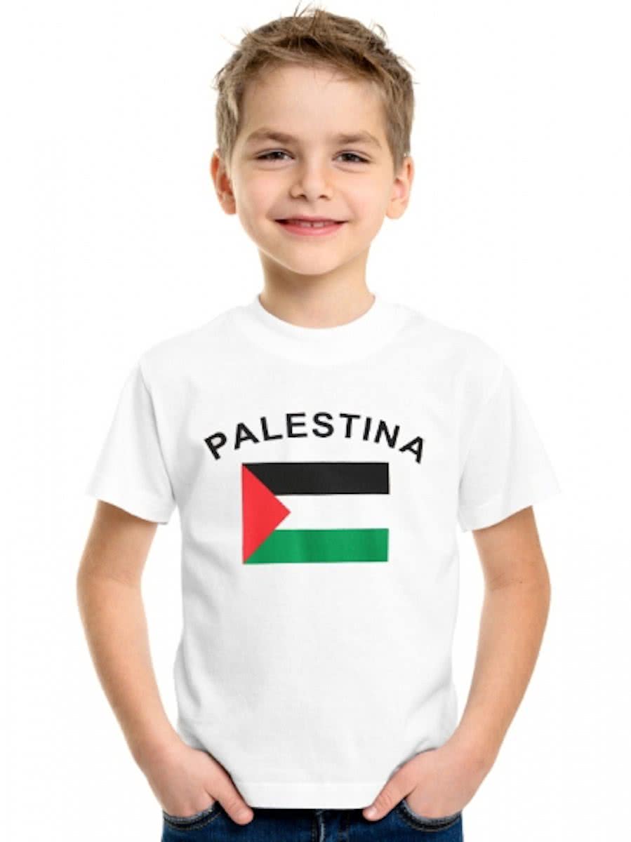 Kinder t-shirt vlag Palestina 158-164 (xl)