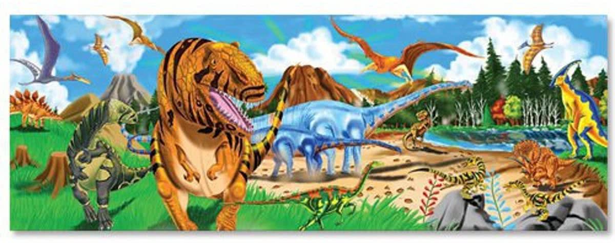 Mega puzzel dinosaurus 48 stukjes