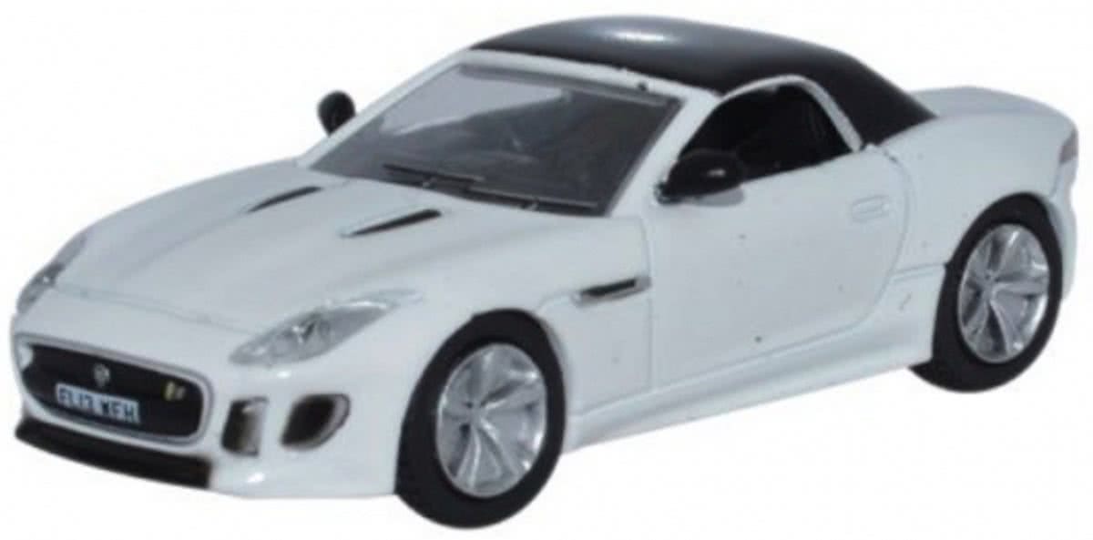 Modelauto Jaguar F-Type wit 1:76