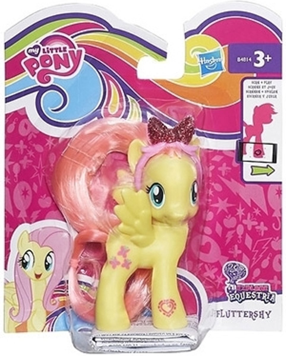 Plastic My Little Pony Fluttershy speelfiguur 8 cm