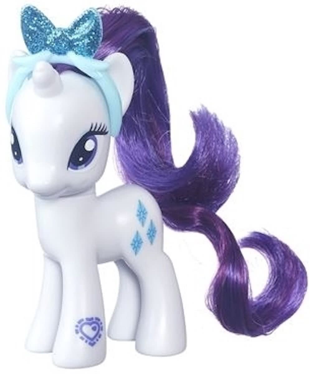 Plastic My Little Pony Rarity speelfiguur 8 cm