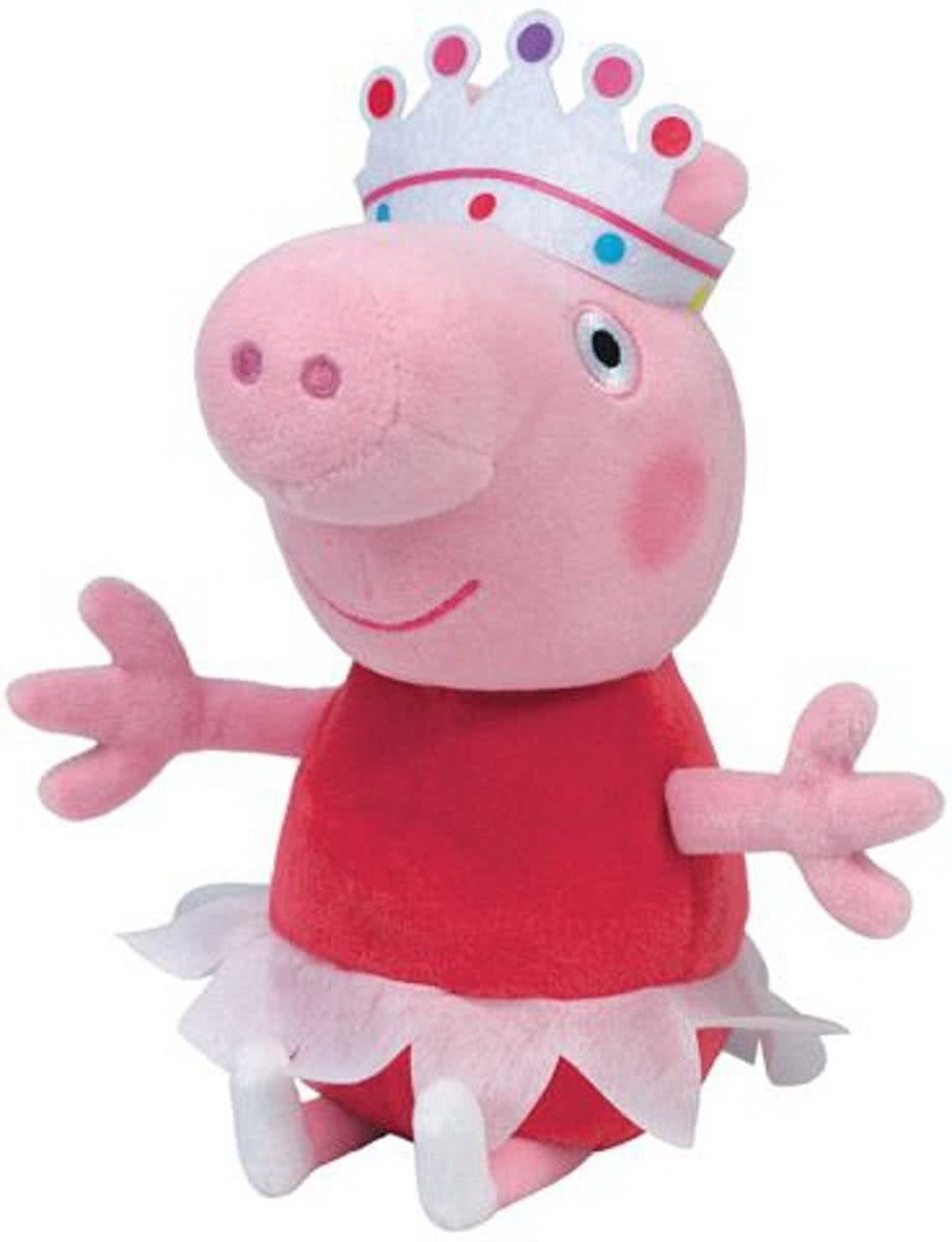 Pluche Peppa Big ballerina 23 cm