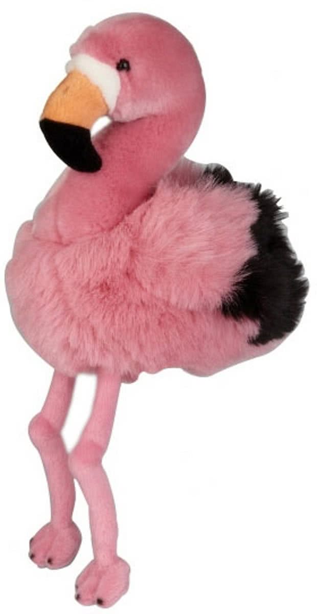 Pluche flamingo knuffel 34 cm