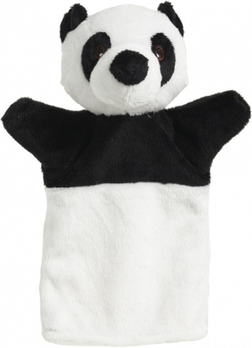 Pluche handpop panda 22 cm