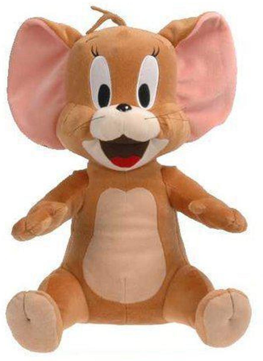 Pluche zittende Jerry knuffel 37 cm