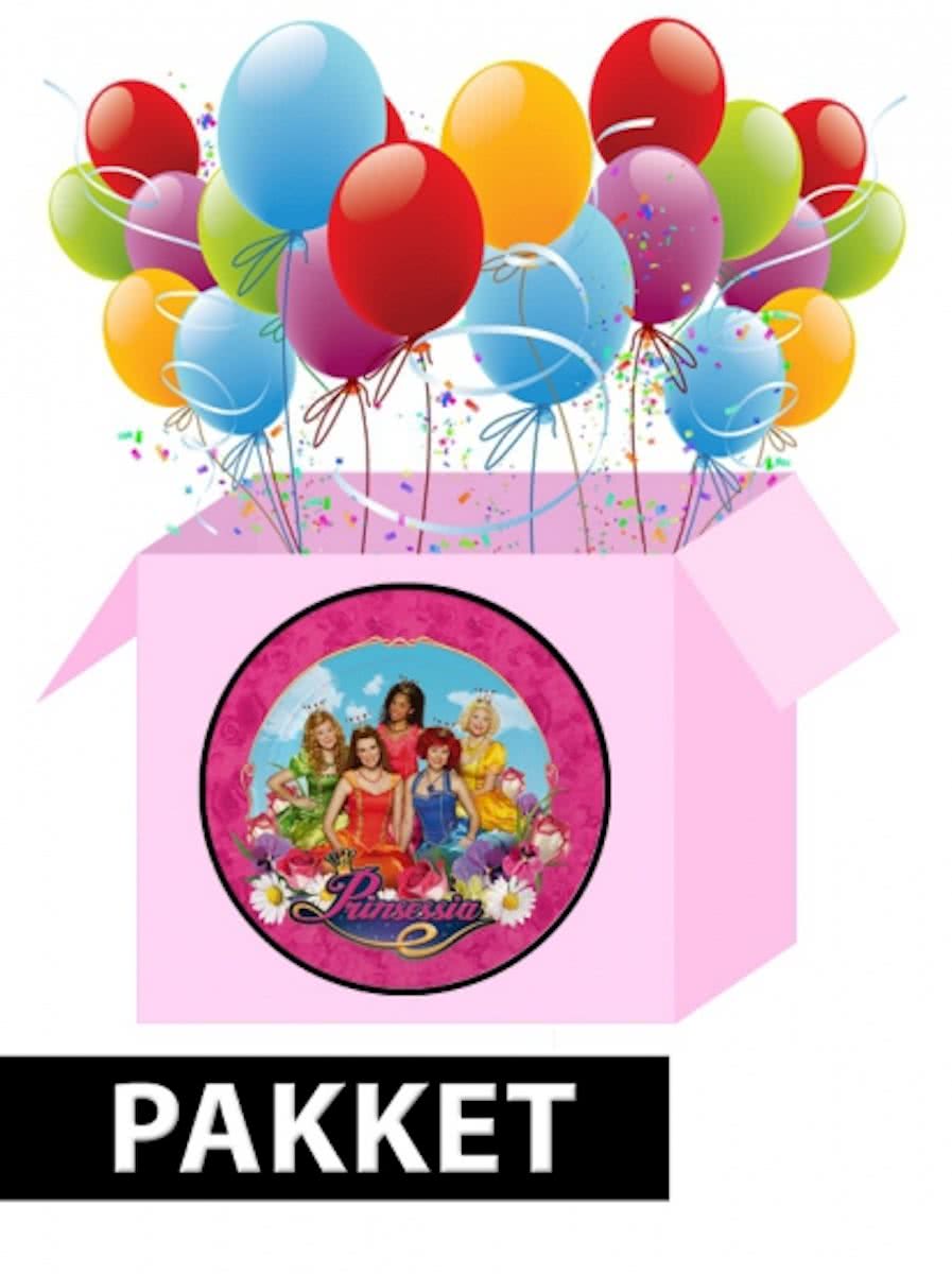 Prinsessia kinderfeestje pakket