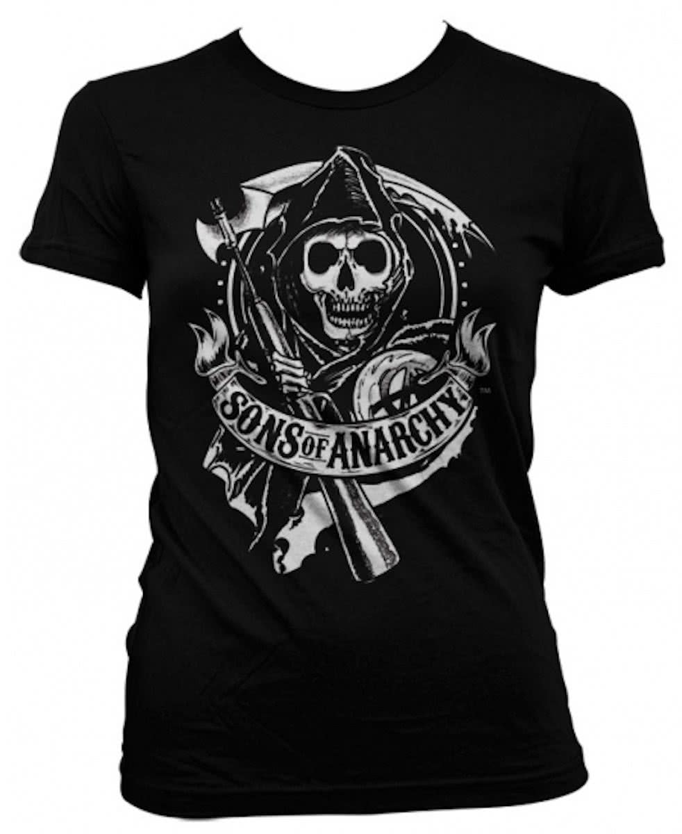 Sons Of Anarchy shirt dames zwart M