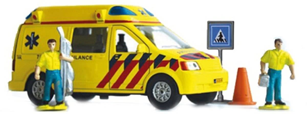 Speelgoed ambulance met figuren