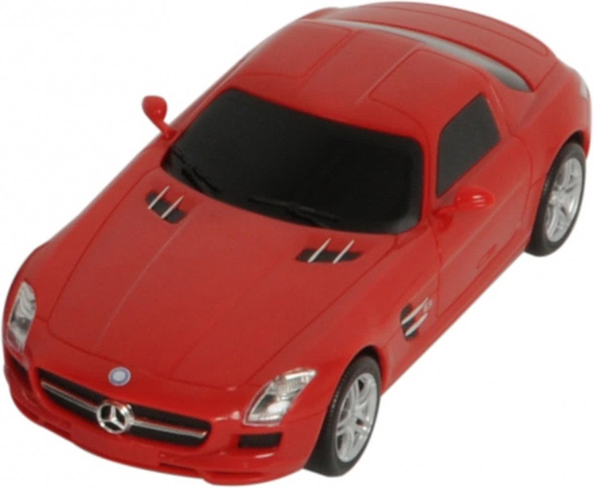 Speelgoed rode Mercedes SLS auto 16 cm