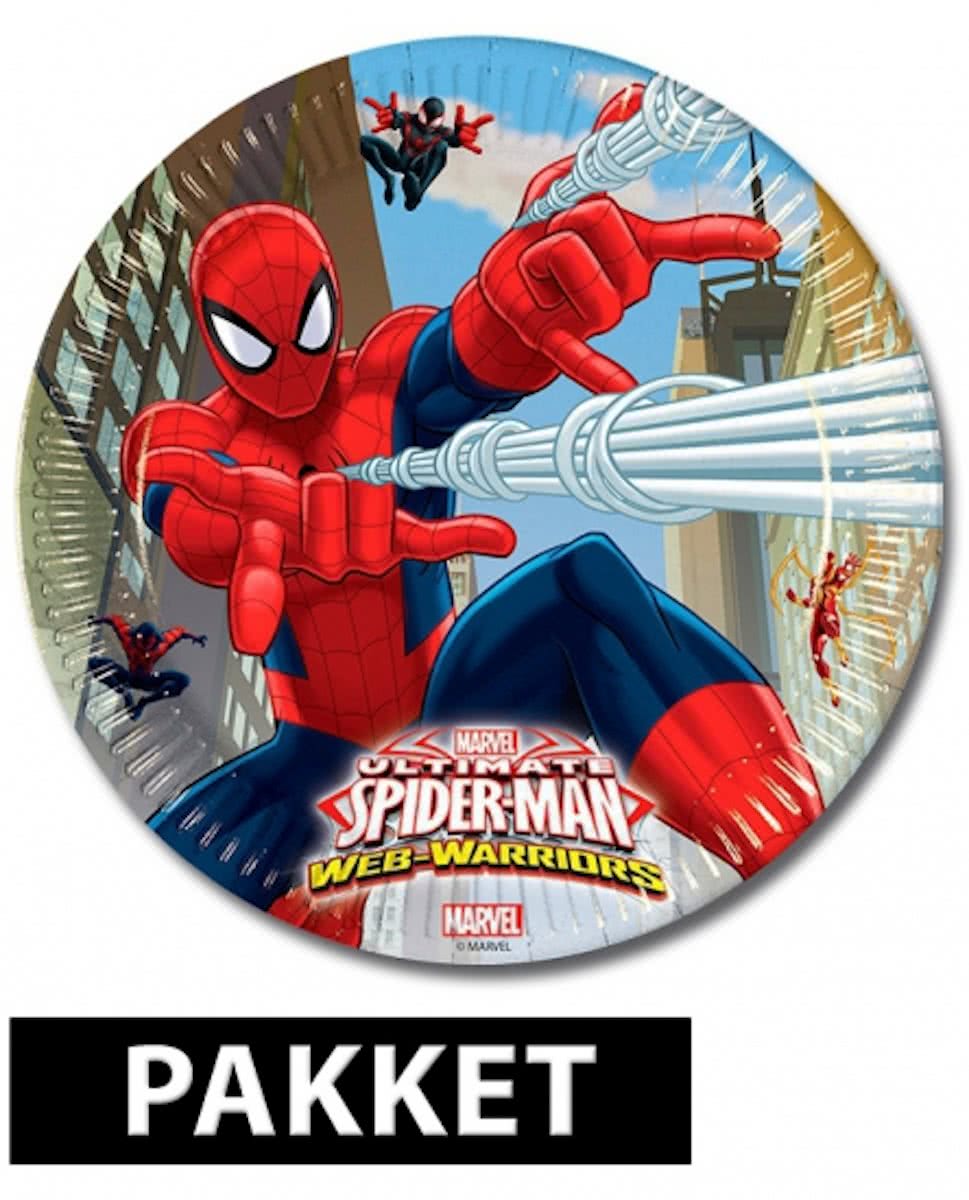 Spiderman kinderfeest pakket