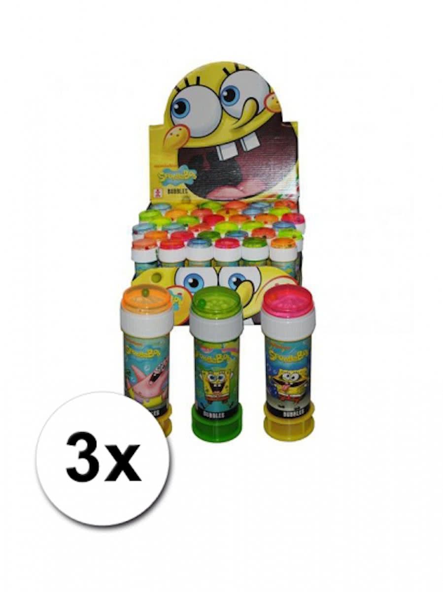 Spongebob bellenblaas 3 stuks