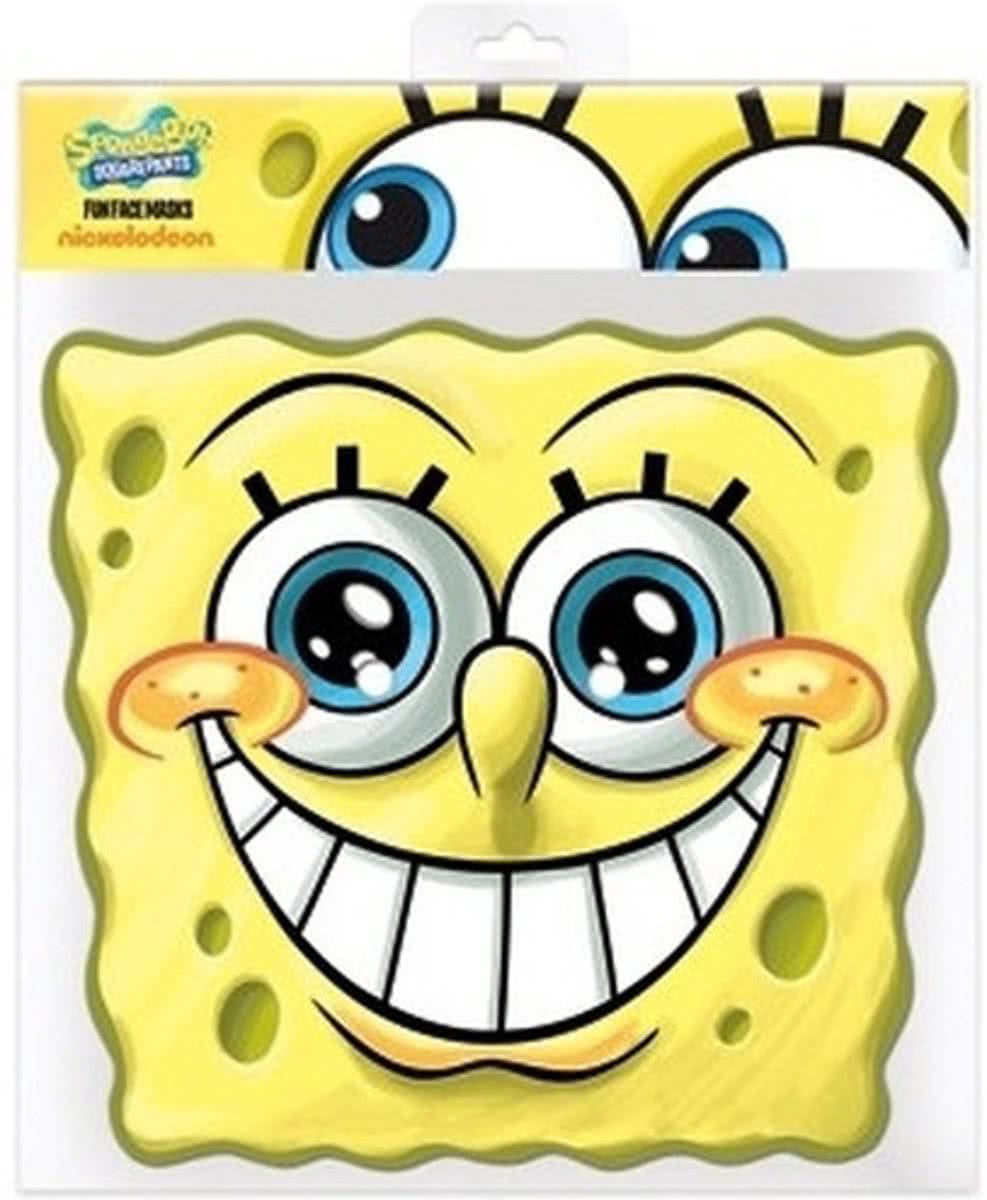 Spongebob masker van karton