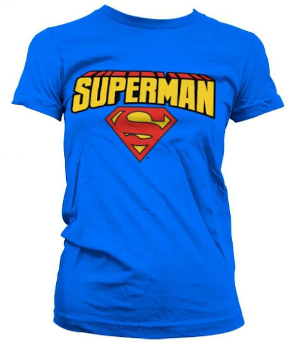 Superman T-shirt dames 2xl