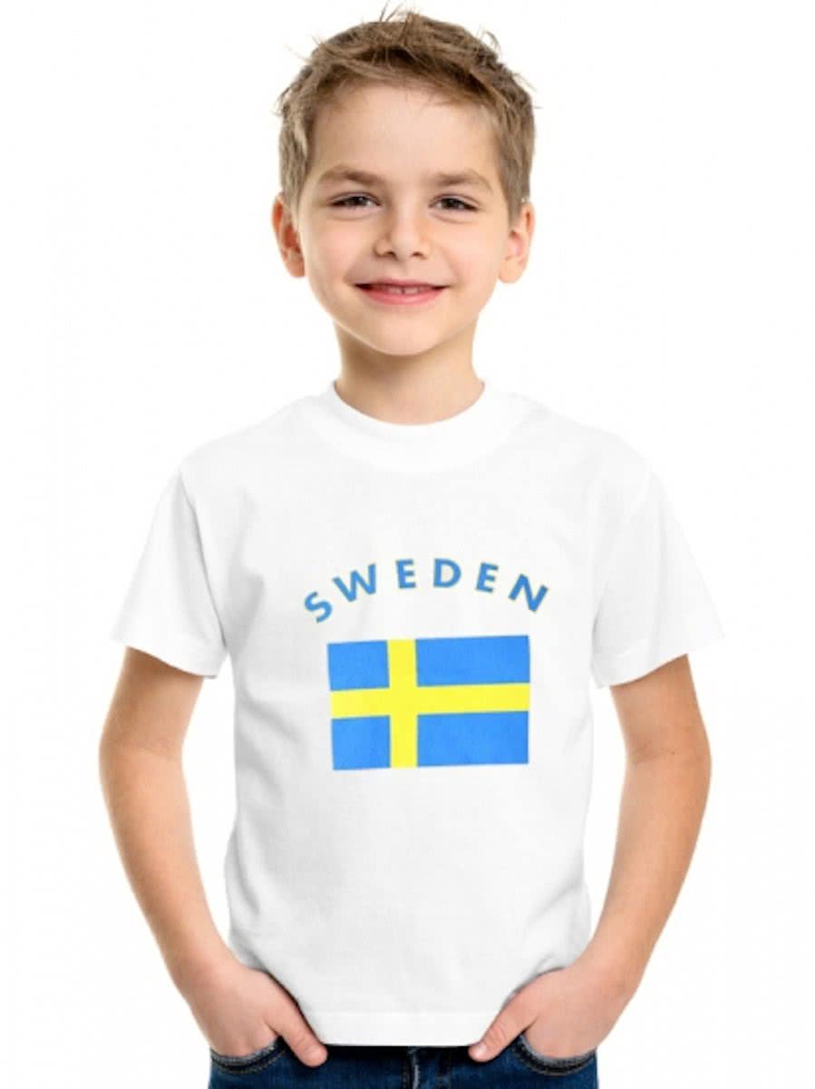 Sweden t-shirt kinderen M (134-140)