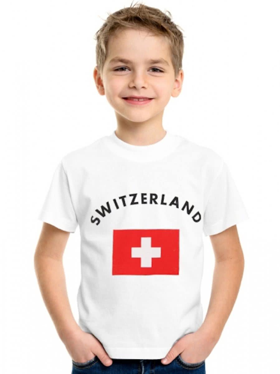 Switzerland t-shirt kinderen L (146-152)