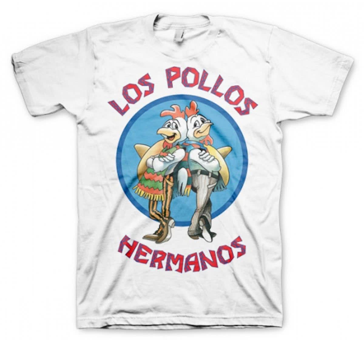 T-shirt Breaking Bad Los Pollos wit 2xl