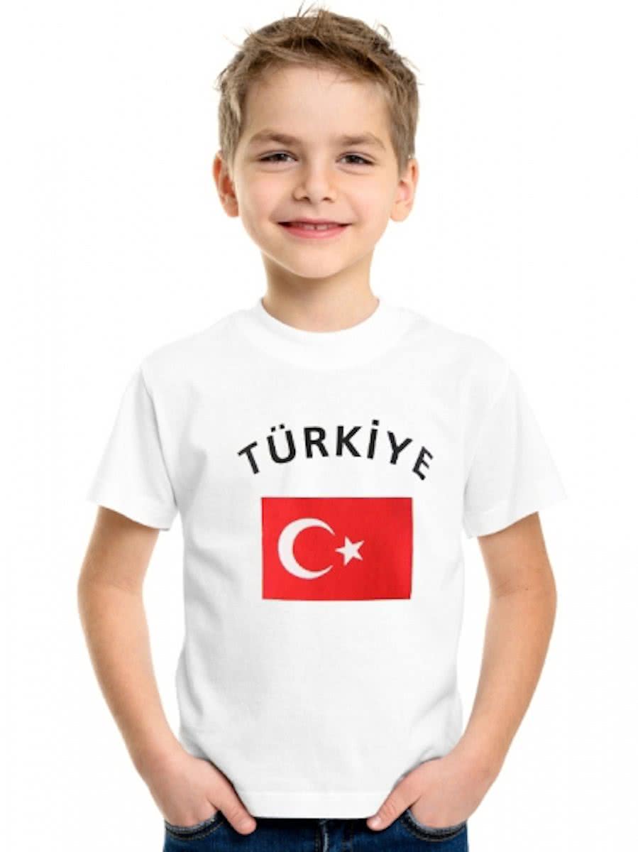 Turkije t-shirt voor kinderen M (134-140)