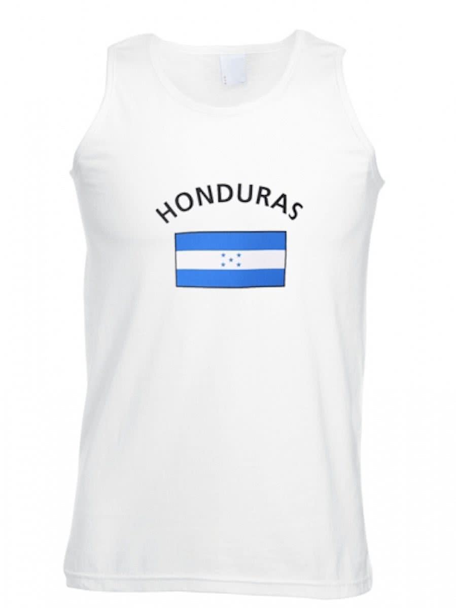 Witte heren tanktop Honduras L