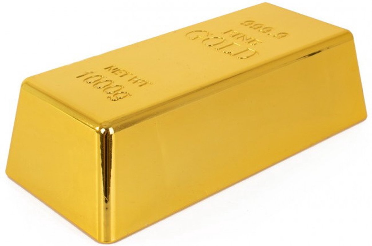 Goudstaven kunststof 5 stuks - Feestartikelen - Feestdecoratie