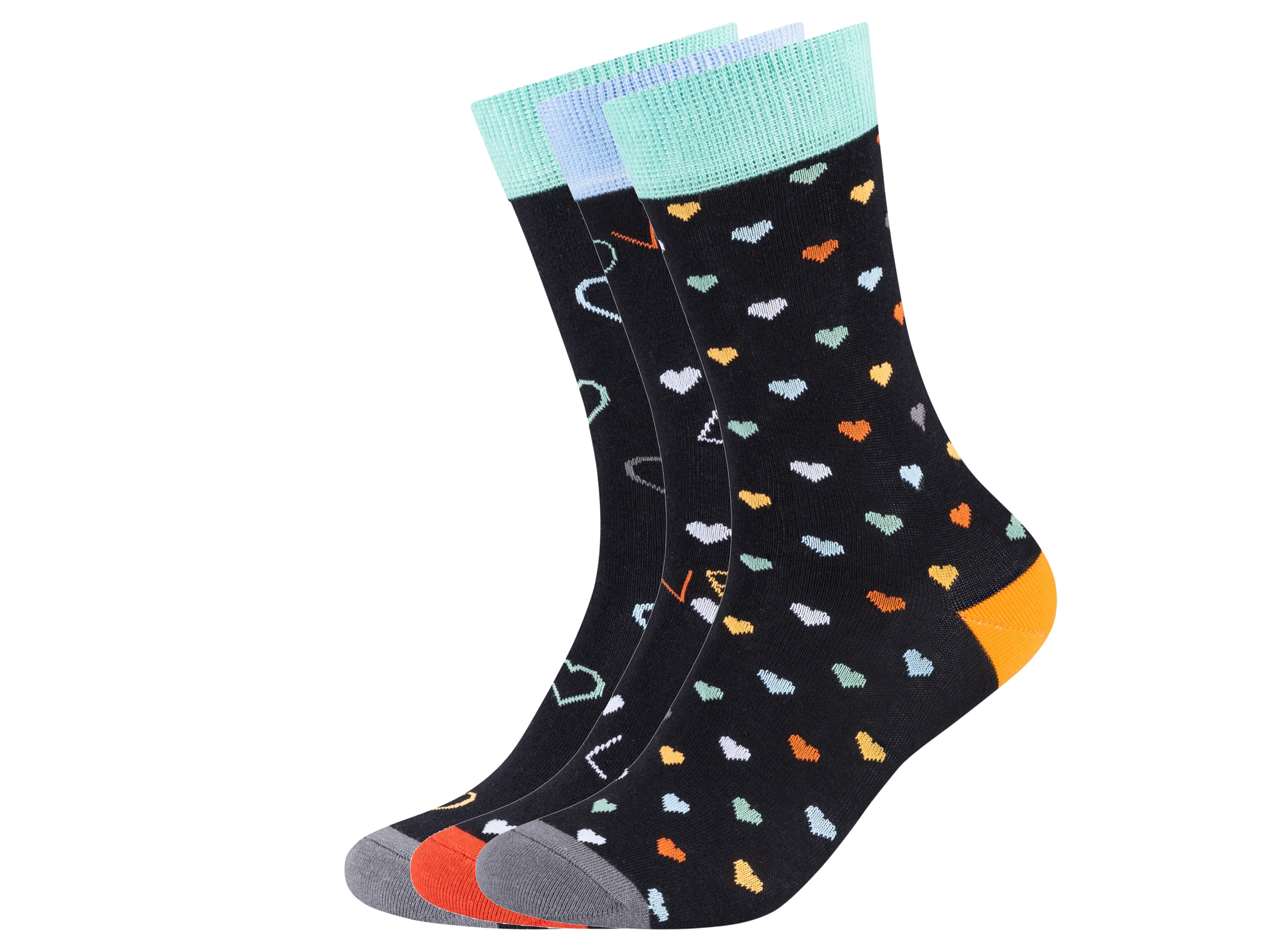 Fun Socks 3 paar sokken (Love, 36-40)