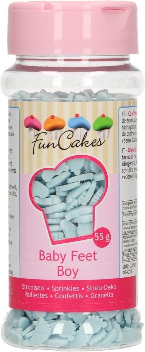 FunCakes Babyvoetjes Jongen 55g