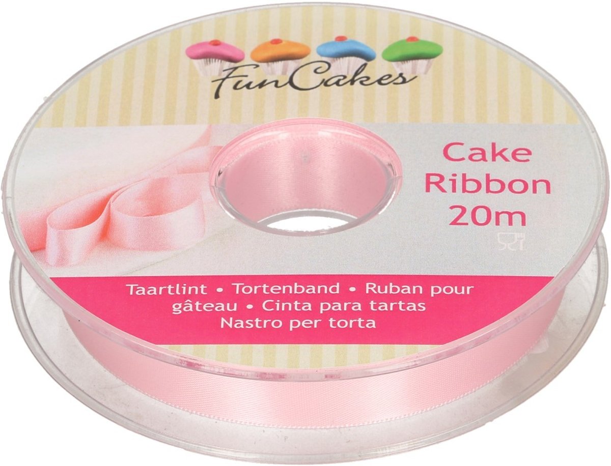 FunCakes Hobbylint / Taartlint Roze 15mm