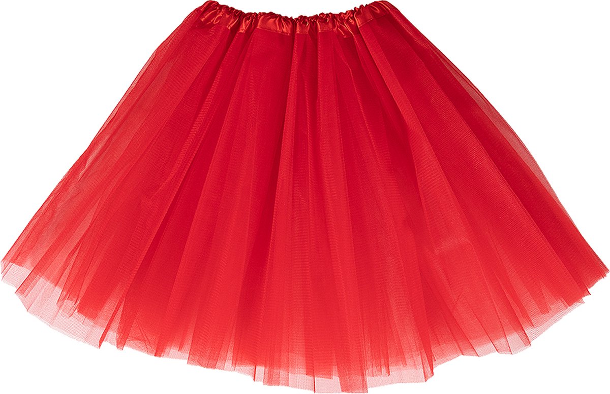 FUNIDELIA Rode Tutu Voor voor meisjes - Rood