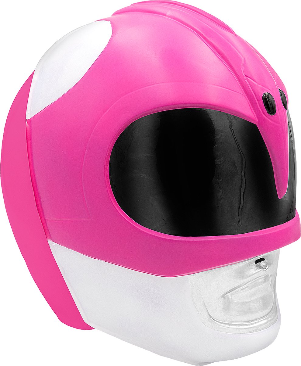 FUNIDELIA Roze Power Ranger-helm voor vrouwen - Roze