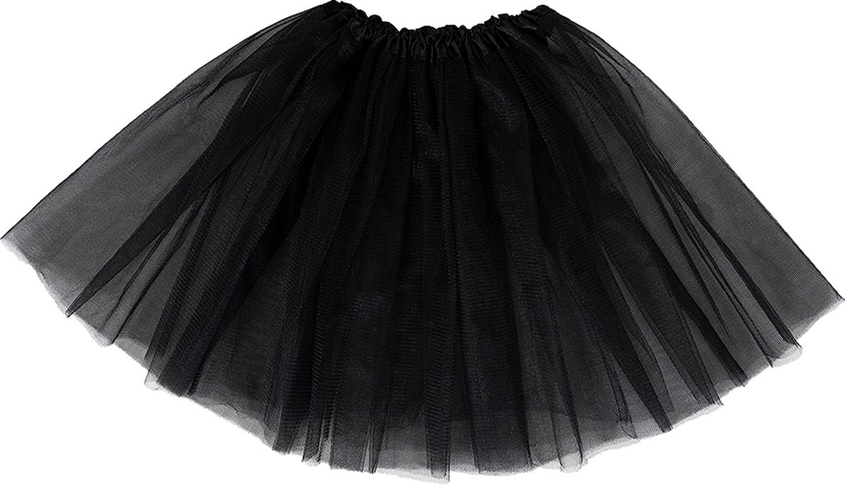 FUNIDELIA Zwarte Tutu Voor voor meisjes - Zwart