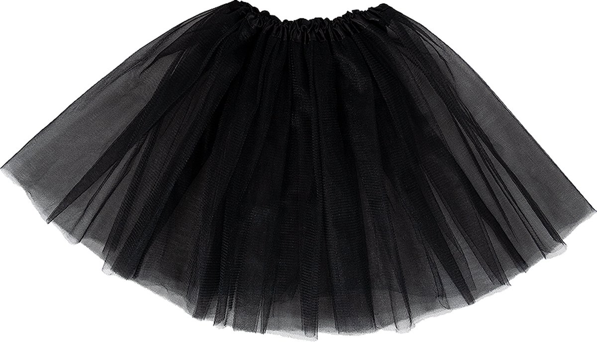 FUNIDELIA Zwarte Tutu Voor voor vrouwen - Zwart