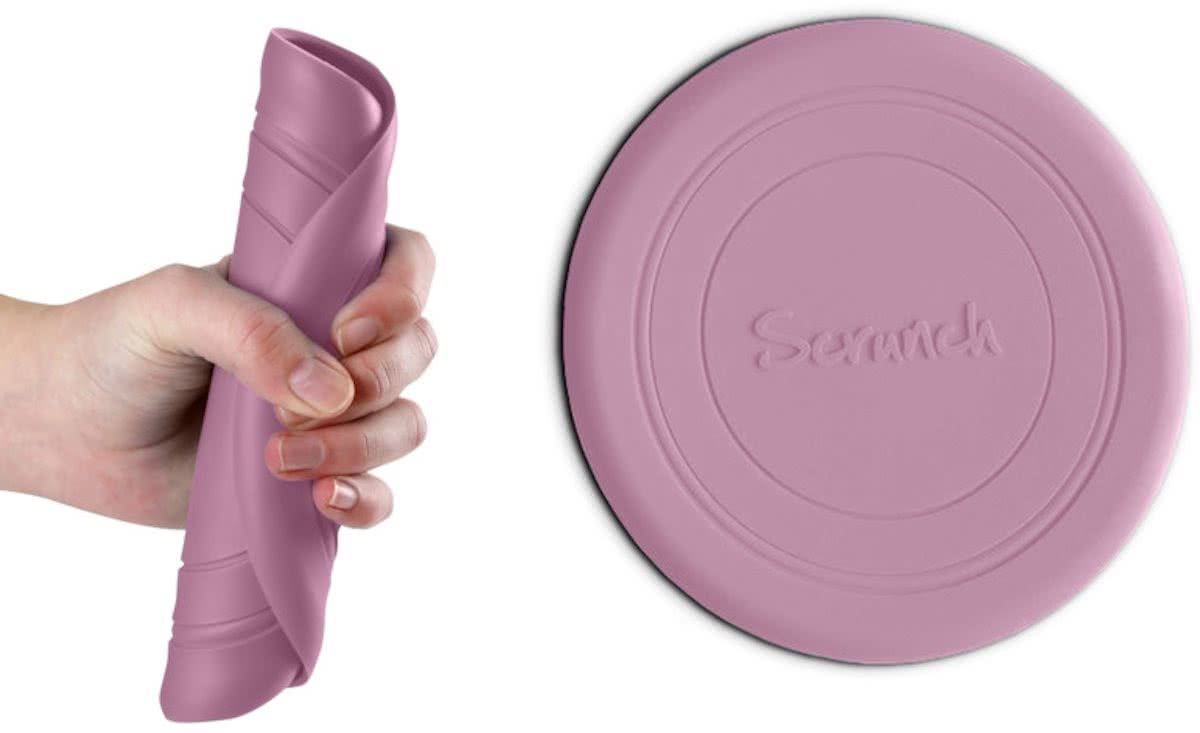 Scrunch frisbee roze