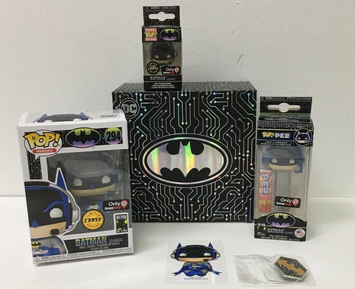 Funko Pop! DC Gamer Batman Joker 5 Piece Mystery Box Exclusive