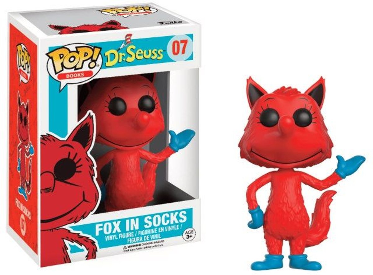 Funko POP! Pop! Books: Dr. Seuss - Fox in Socks