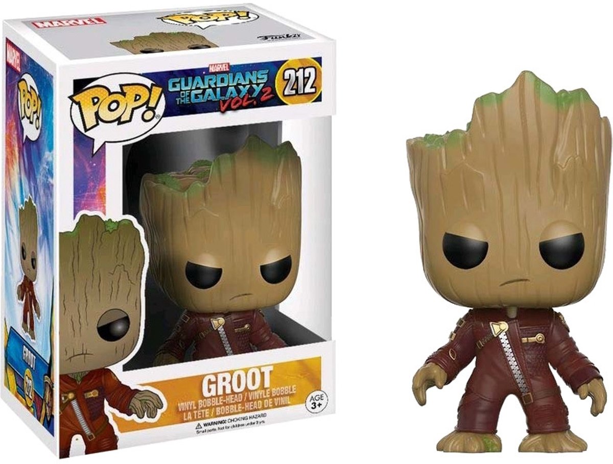 Funko Pop! Marvel: Guardians of the Galaxy vol. 2 - Young Groot in Suit (angry)