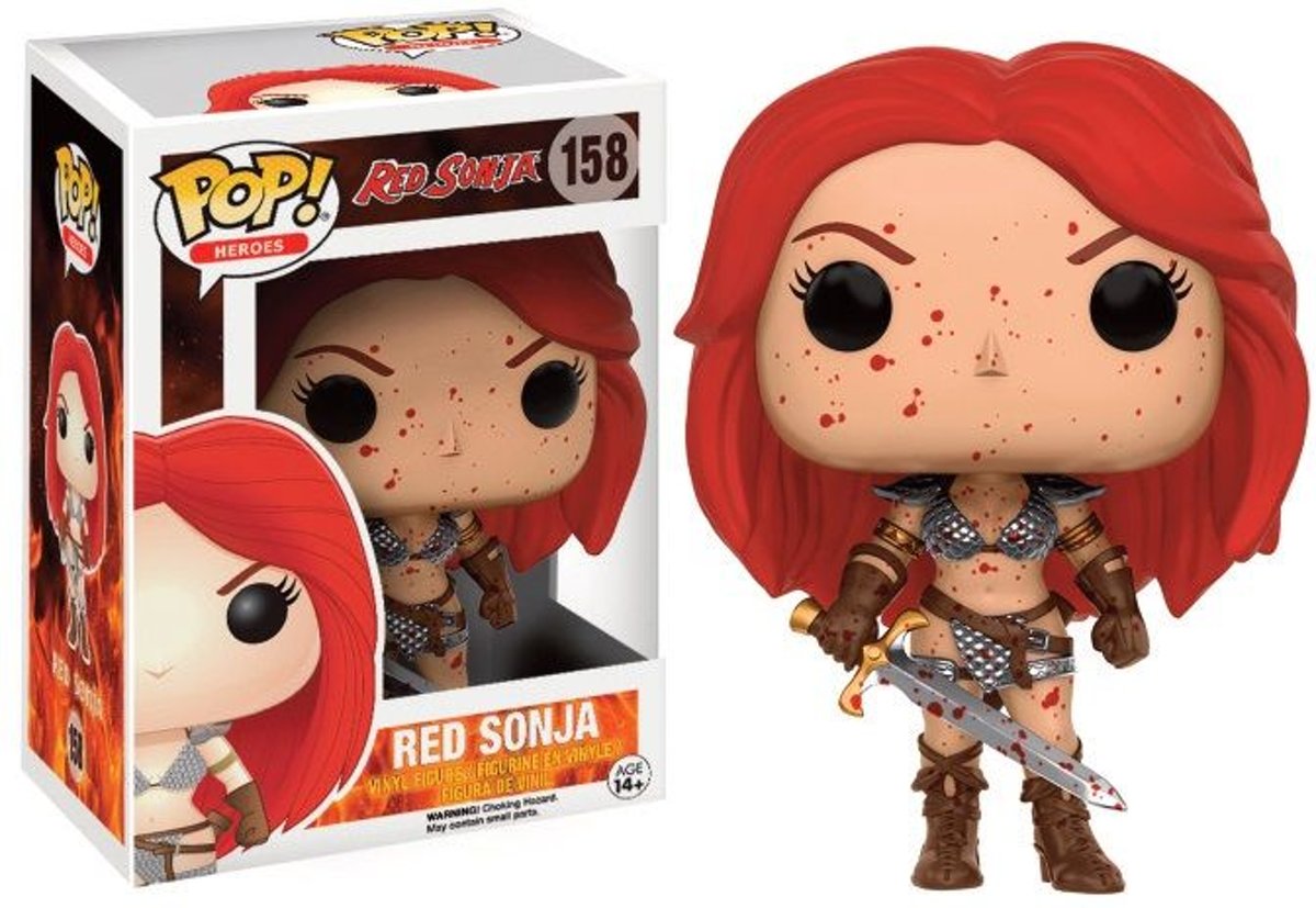 Pop Heroes: Red Sonja - Red Sonja Bloody LE