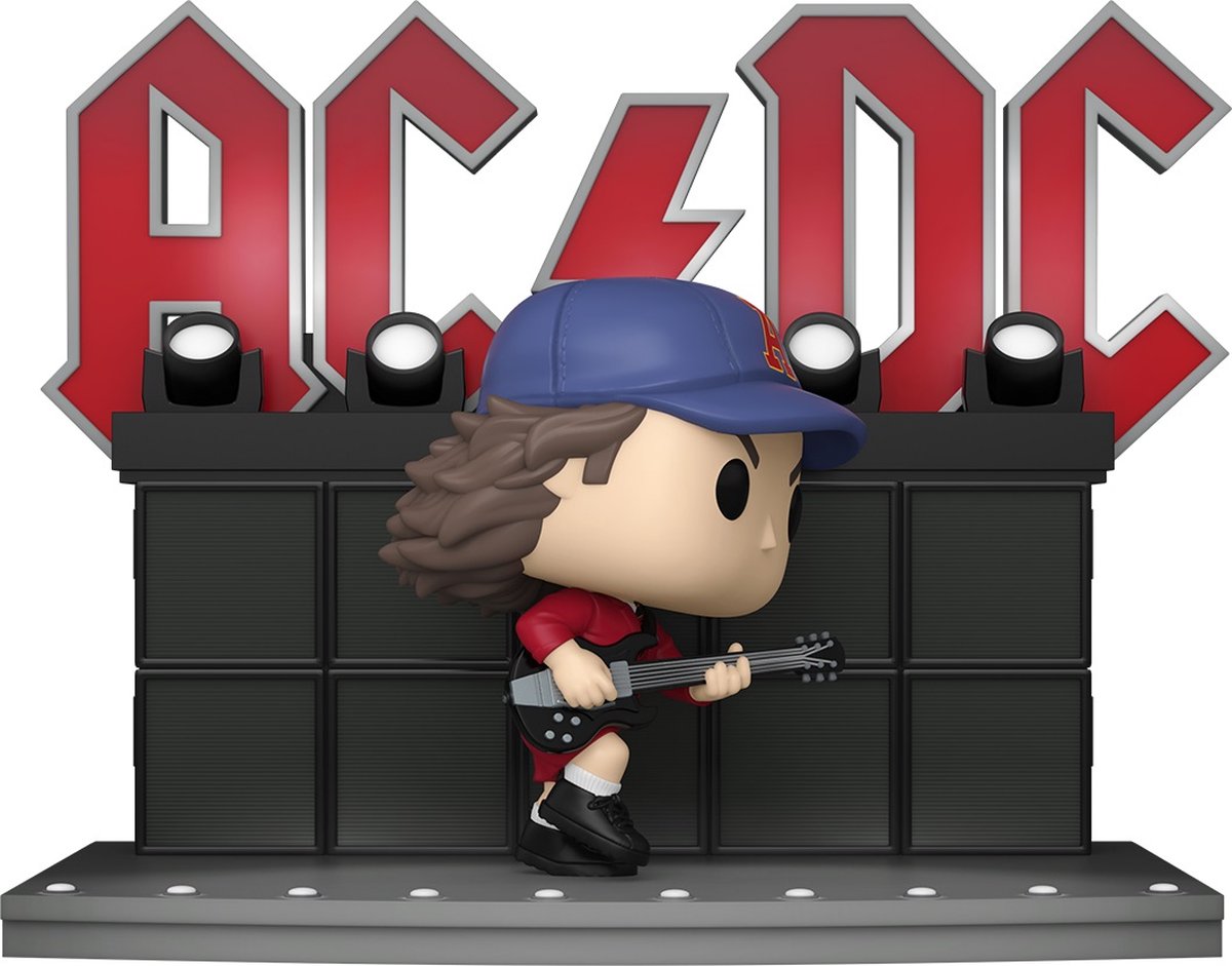 AC/DC Angus Young Rocks! (Pop! Moment) Vinyl Figur 415   Pop! meerkleurig