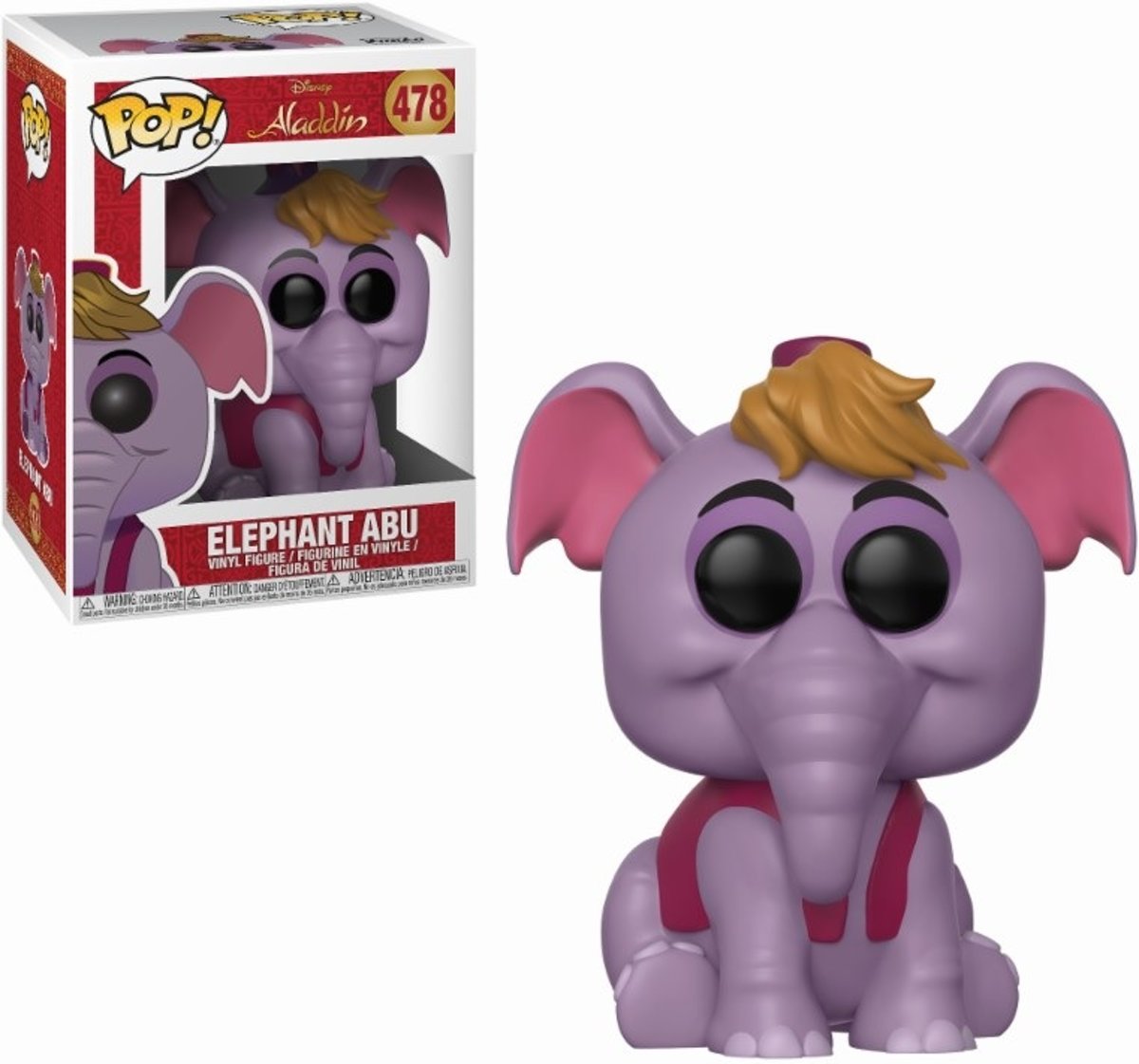 Aladdin POP! Vinyl Figure Elephant Abu 9 cm